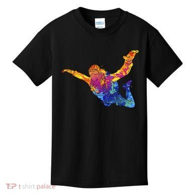 Skydiving Parachutust Extreme Sport Kids T-Shirt