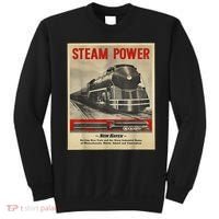 Steam Power Engine Train Sweatshirt thumb 0