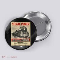 Steam Power Engine Train Button thumb 0