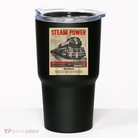 Steam Power Engine Train Tumbler thumb 0