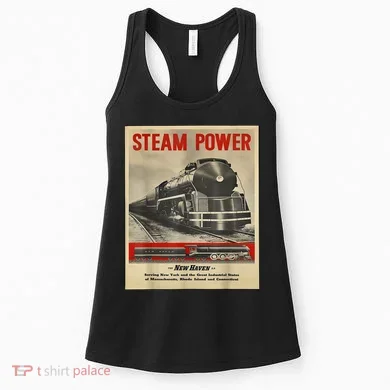 Steam Power Engine Train Women's Tank Top