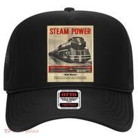 Steam Power Engine Train Hat thumb 0