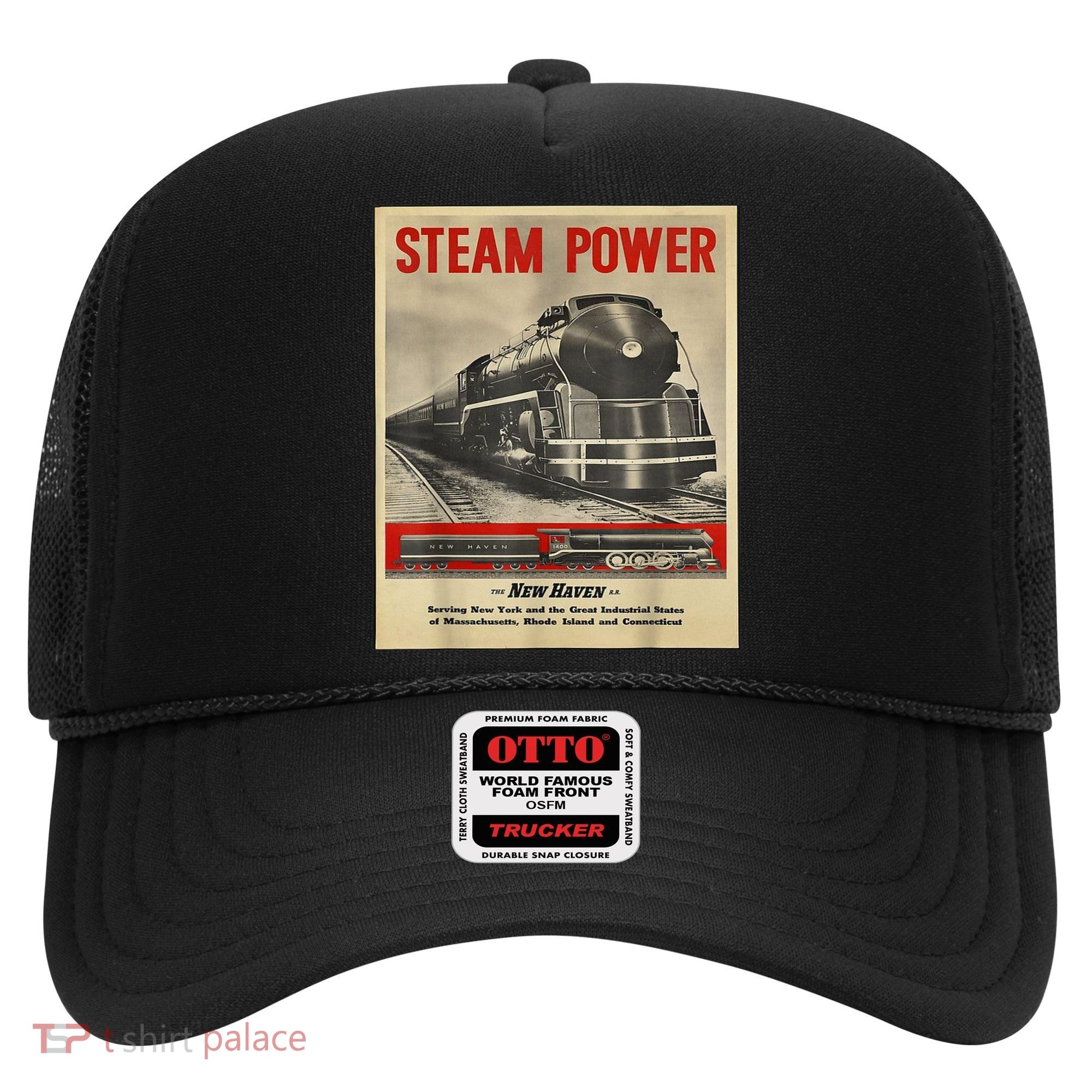 Steam Power Engine Train Hat