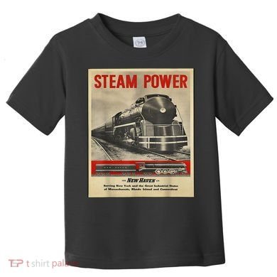 Steam Power Engine Train Toddler T-Shirt