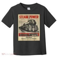 Steam Power Engine Train Toddler T-Shirt thumb 0