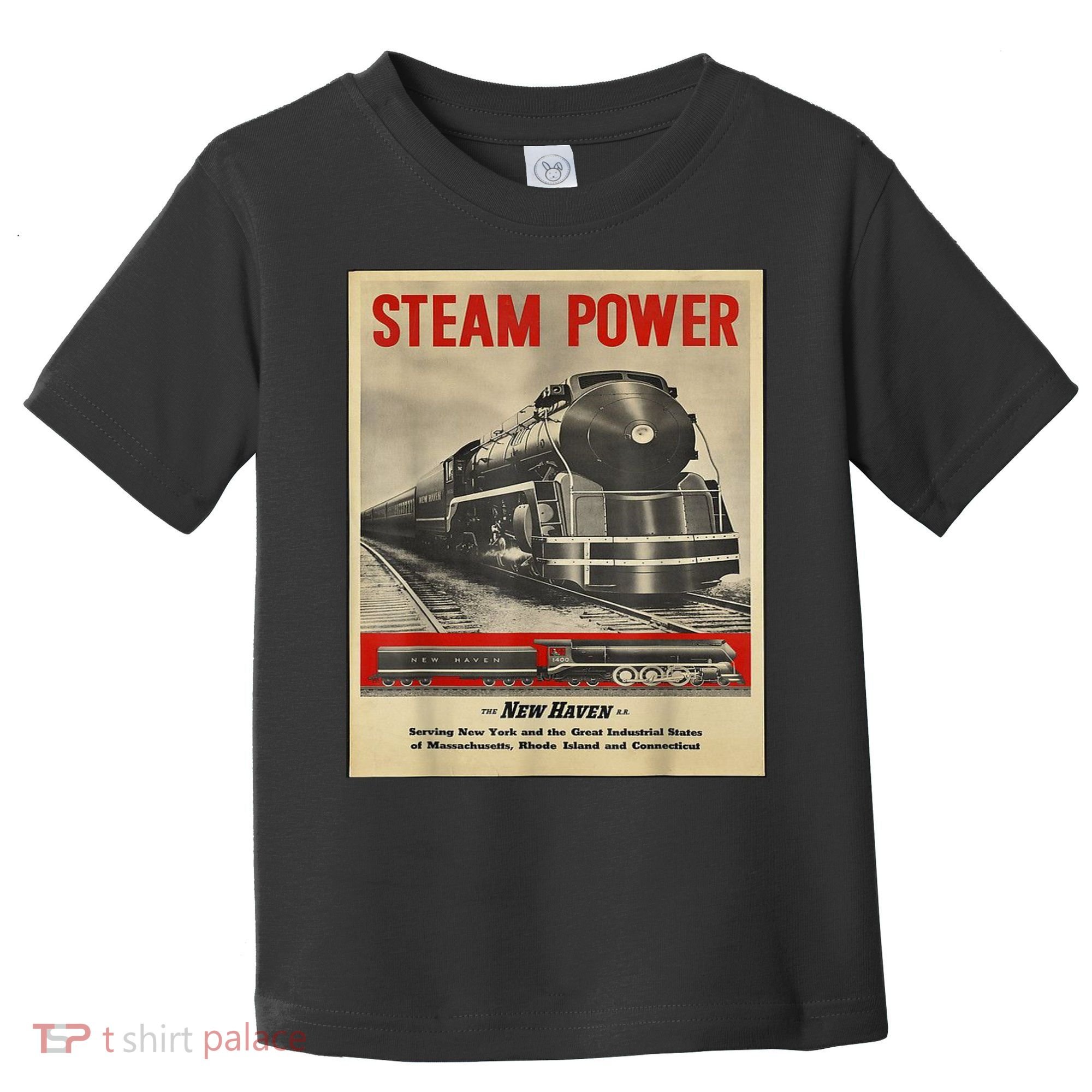 Steam Power Engine Train Toddler T-Shirt