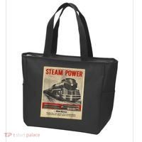 Steam Power Engine Train Tote Bag thumb 3