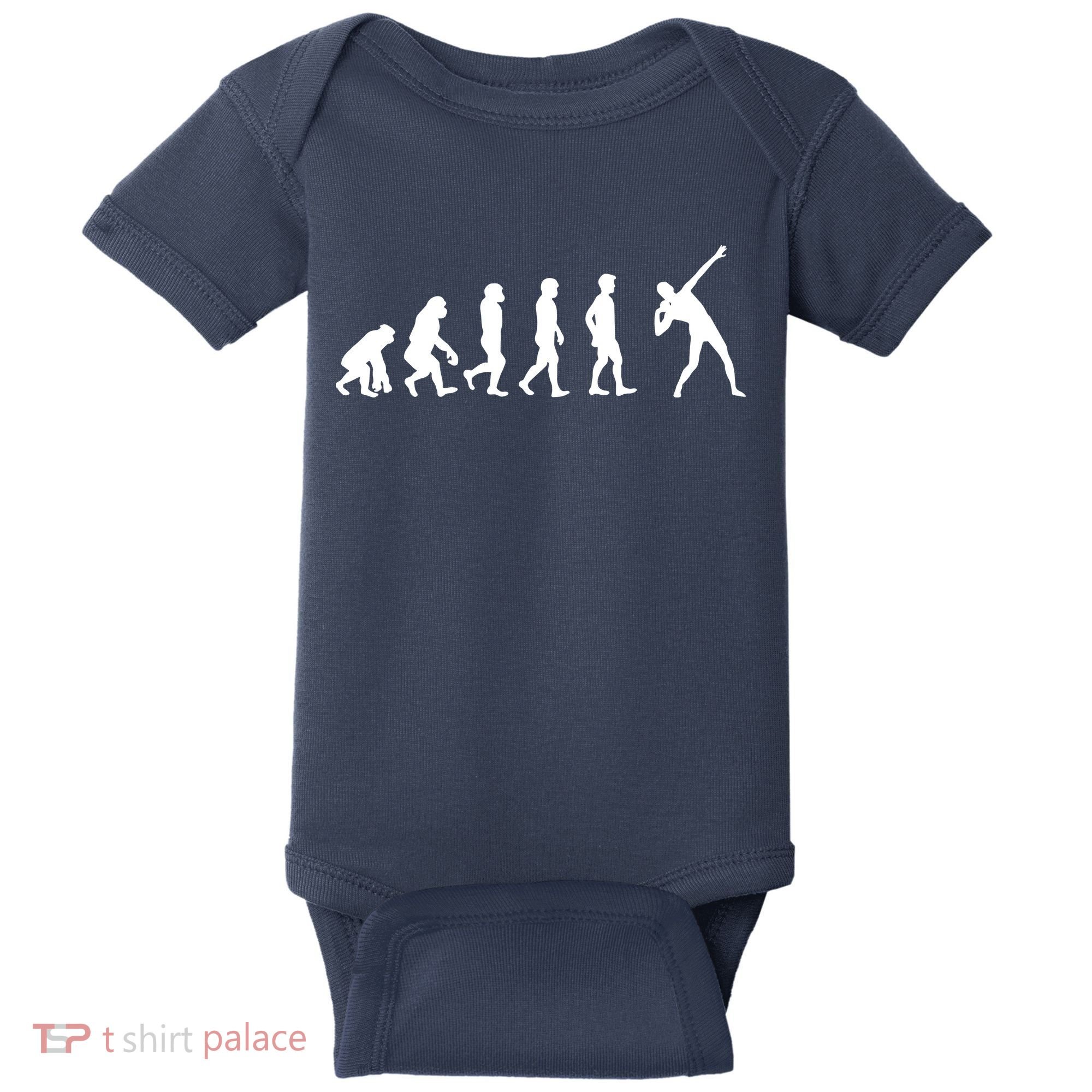 Shot Put Evolution Baby Bodysuit