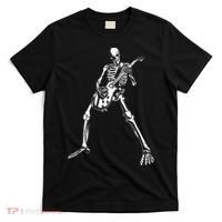 Skeleton Playing Electric Guitar Solo T-Shirt thumb 0