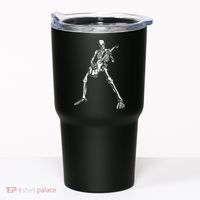 Skeleton Playing Electric Guitar Solo Tumbler thumb 0