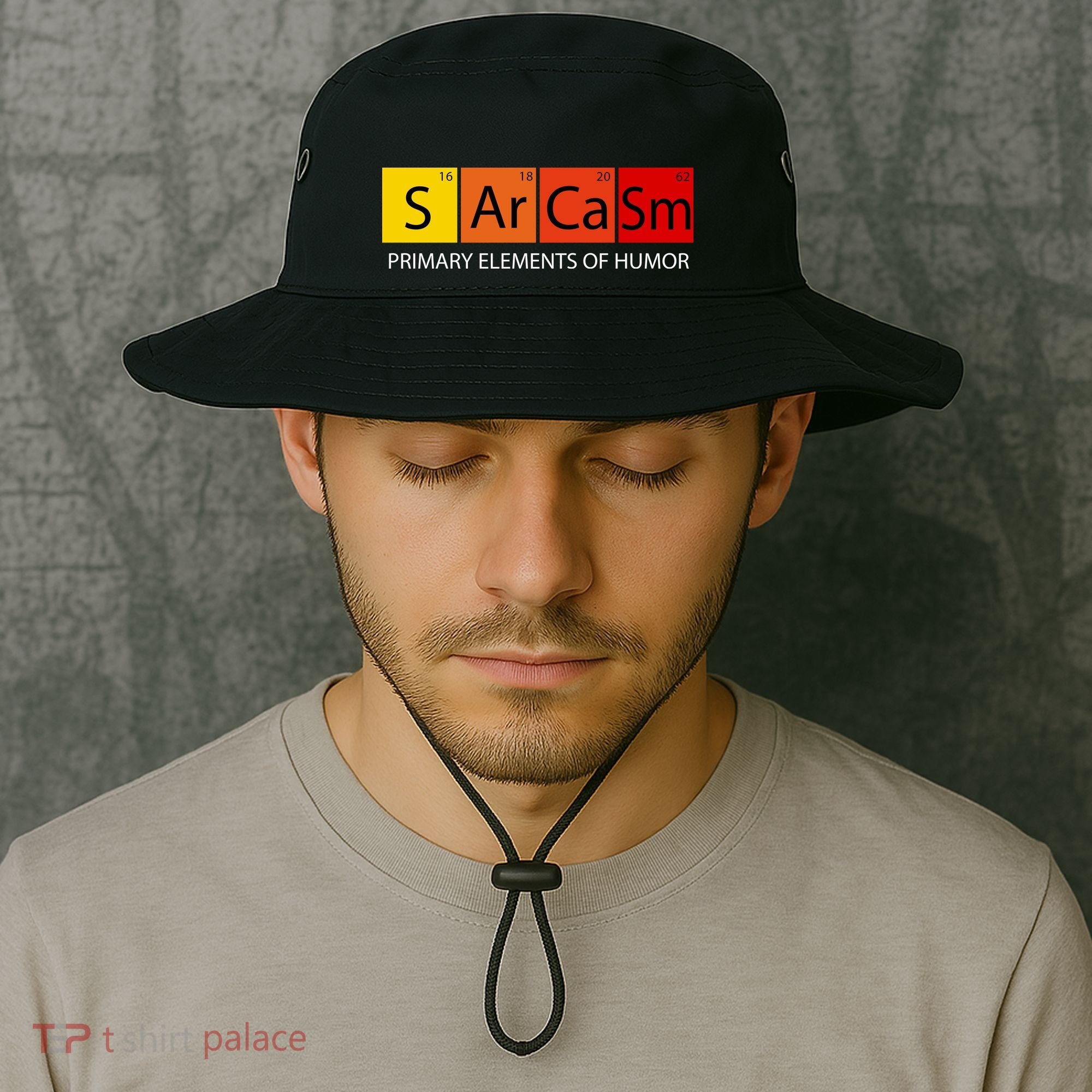 Sarcasm Primary Elements Of Humor Bucket Hat