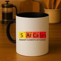 Sarcasm Primary Elements Of Humor Coffee Mug thumb 4