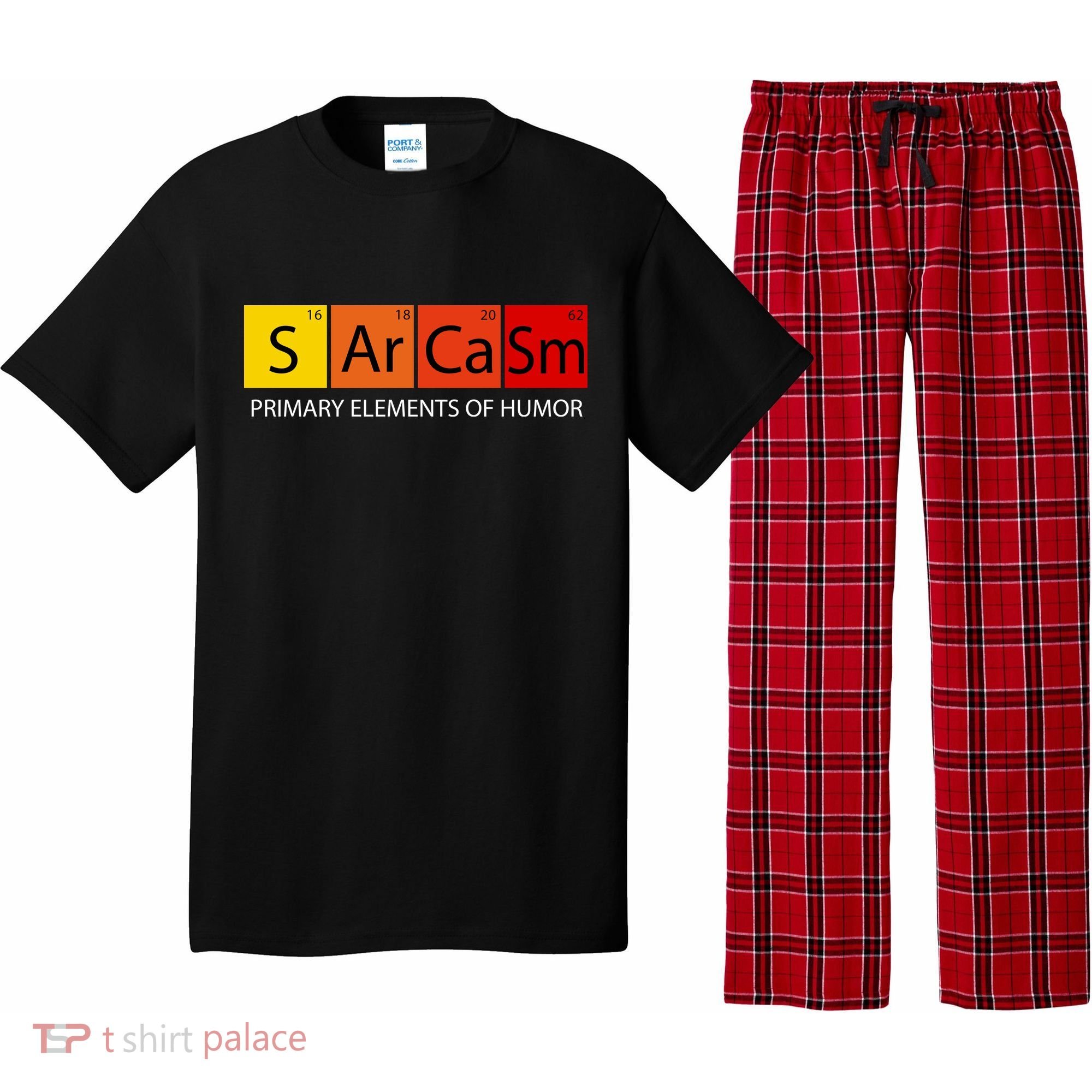 Sarcasm Primary Elements Of Humor Pajama Set