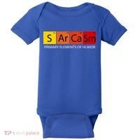 Sarcasm Primary Elements Of Humor Baby Bodysuit thumb 0