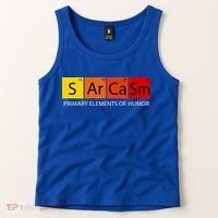 Sarcasm Primary Elements Of Humor Tank Top thumb 2