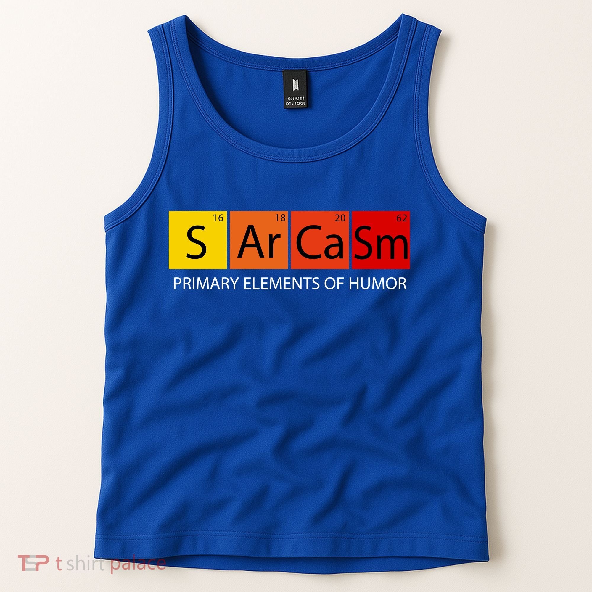 Sarcasm Primary Elements Of Humor Tank Top