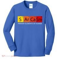 Sarcasm Primary Elements Of Humor Kids Long Sleeve Shirt thumb 0