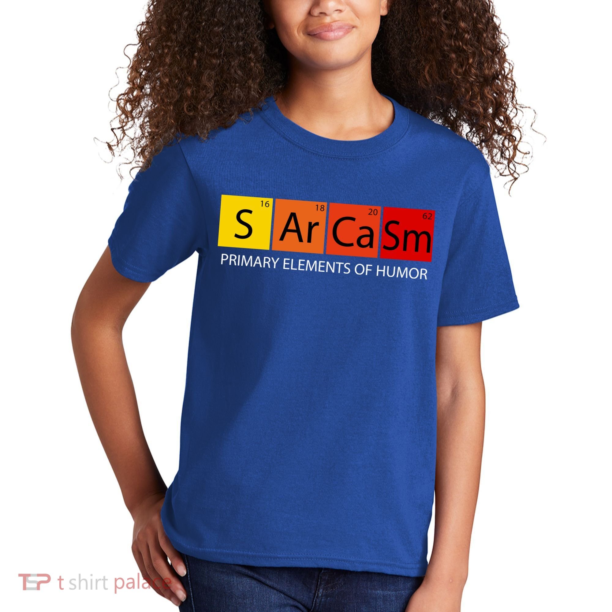 Sarcasm Primary Elements Of Humor Kids T-Shirt