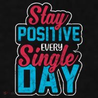 Stay Positive Every Single Day Ladies PosiCharge Tri-Blend Wicking Tank thumb 2
