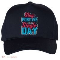 Stay Positive Every Single Day Five-Panel Snapback Cap thumb 0