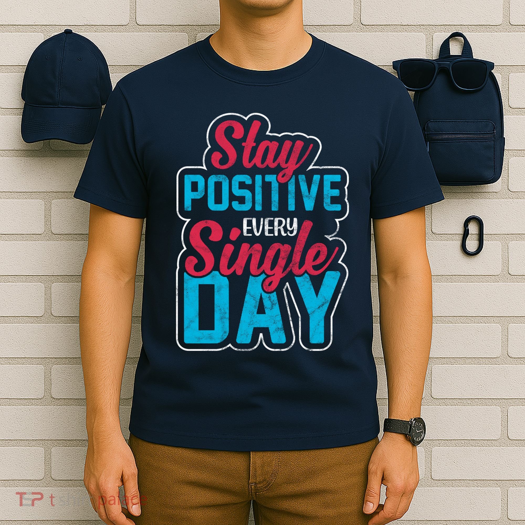 Stay Positive Every Single Day T-Shirt