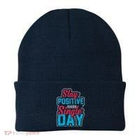 Stay Positive Every Single Day Beanie thumb 0