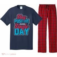 Stay Positive Every Single Day Pajama Set thumb 0