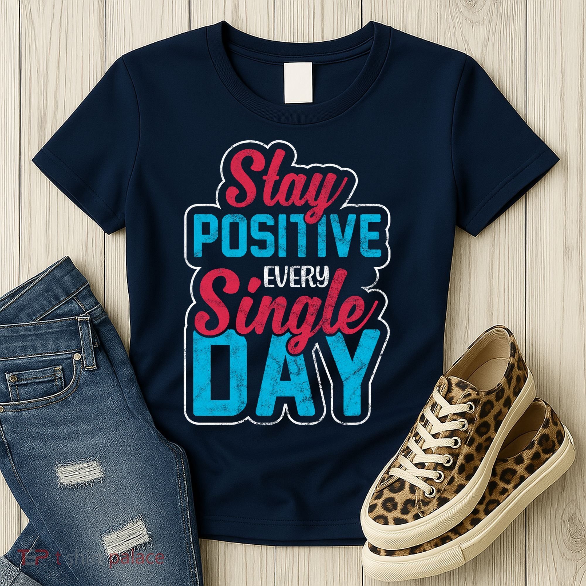 Stay Positive Every Single Day Women's T-Shirt