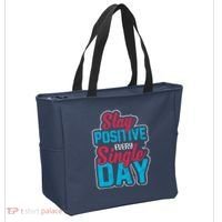 Stay Positive Every Single Day Tote Bag thumb 2