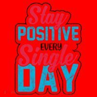 Stay Positive Every Single Day Santa Hat thumb 1