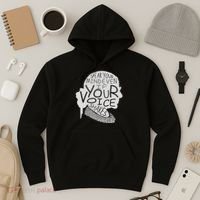 Speak Your Mind Even If Your Voice Shakes Hoodie thumb 3