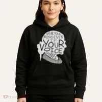 Speak Your Mind Even If Your Voice Shakes Hoodie thumb 5