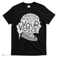 Speak Your Mind Even If Your Voice Shakes T-Shirt thumb 0