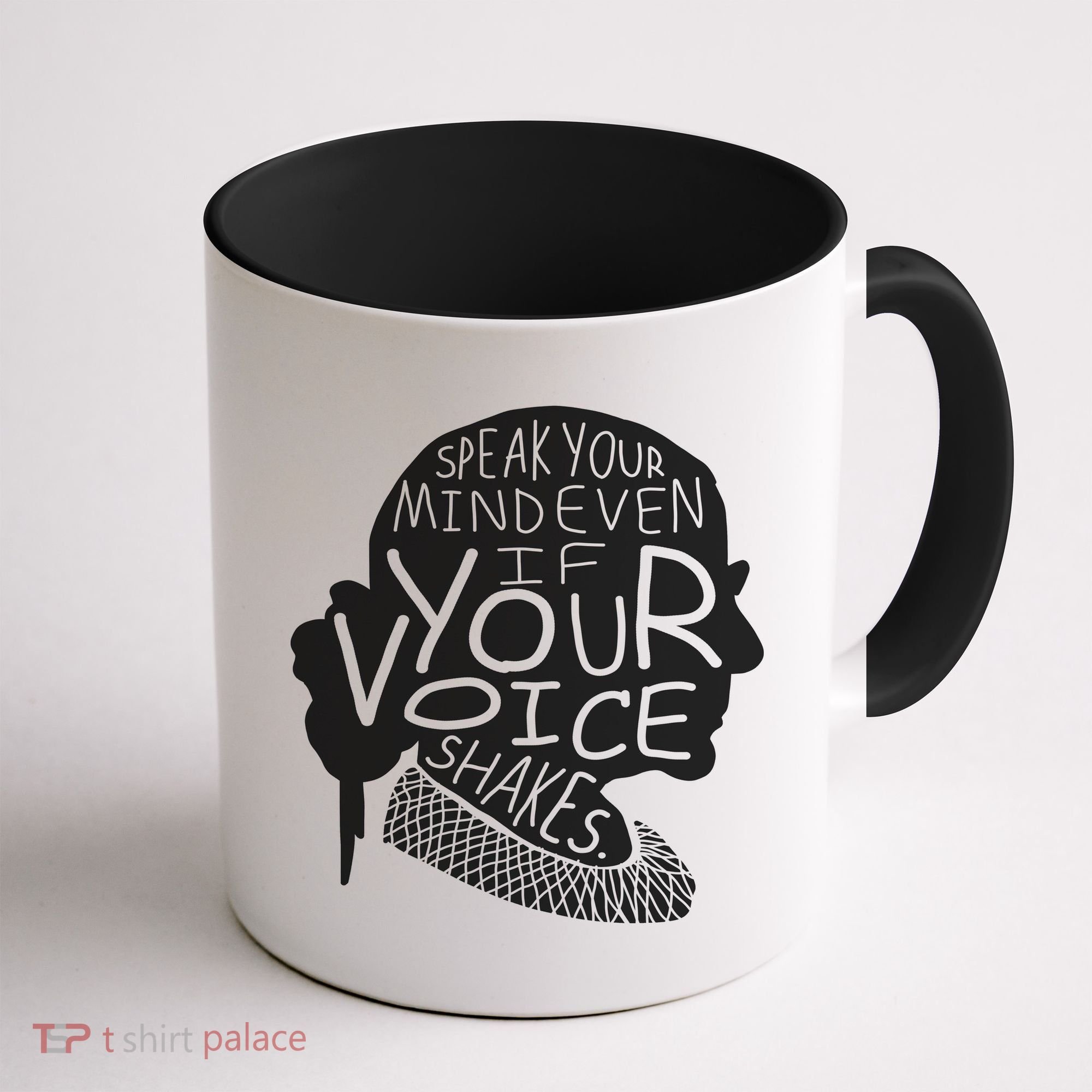 Speak Your Mind Even If Your Voice Shakes Coffee Mug
