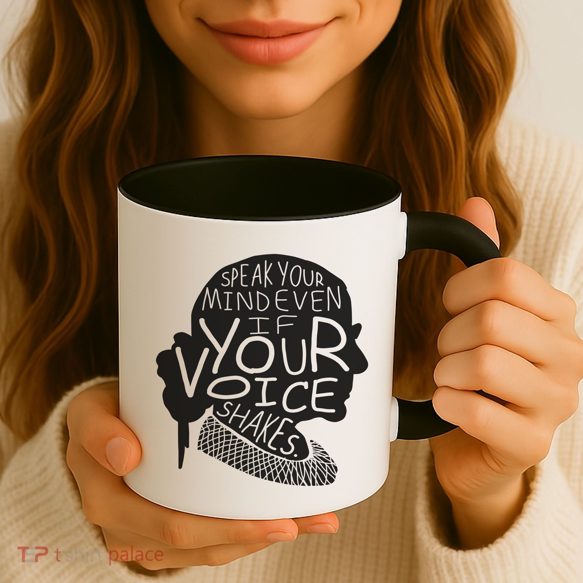 Speak Your Mind Even If Your Voice Shakes Coffee Mug