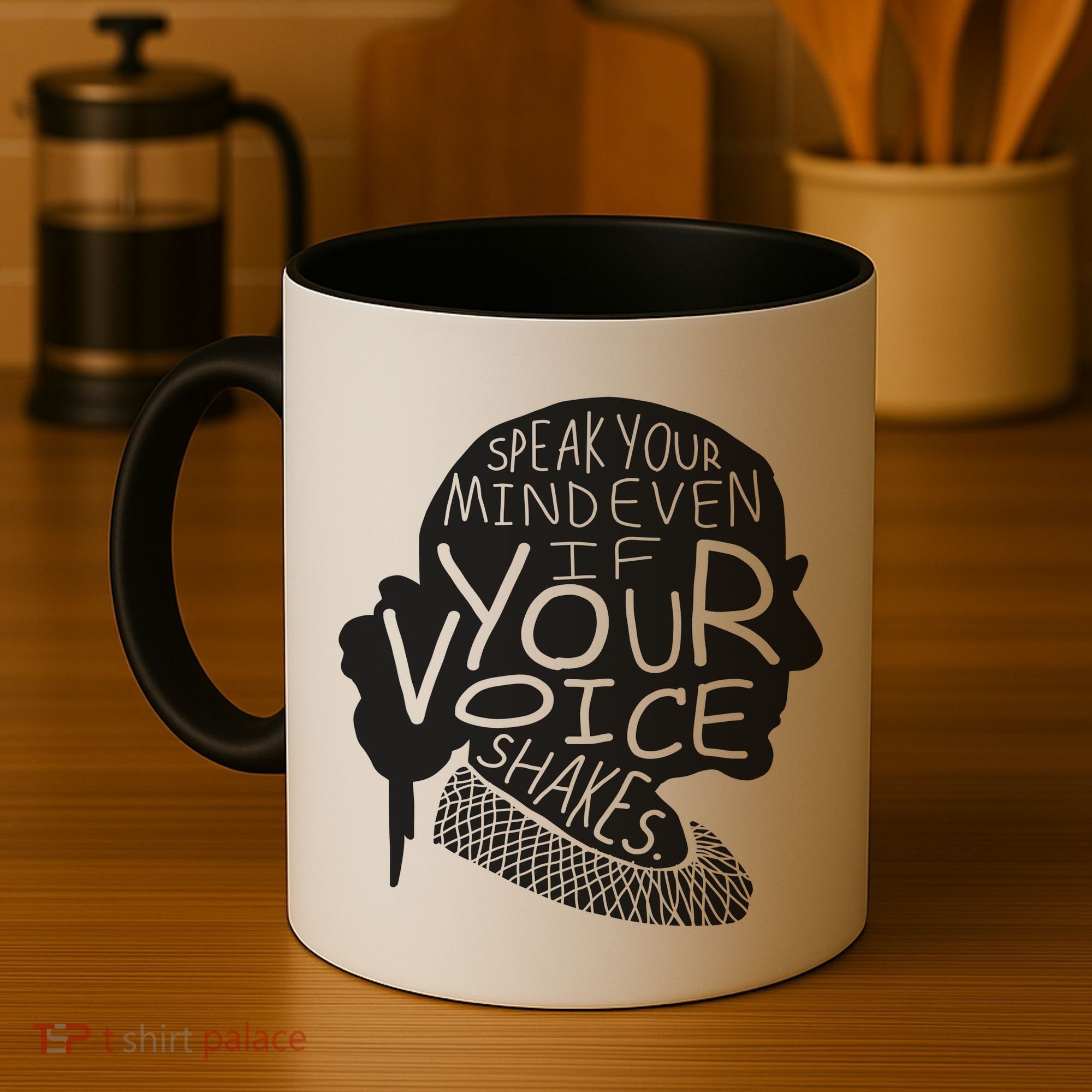 Speak Your Mind Even If Your Voice Shakes Coffee Mug