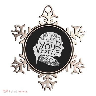 Speak Your Mind Even If Your Voice Shakes Ornament