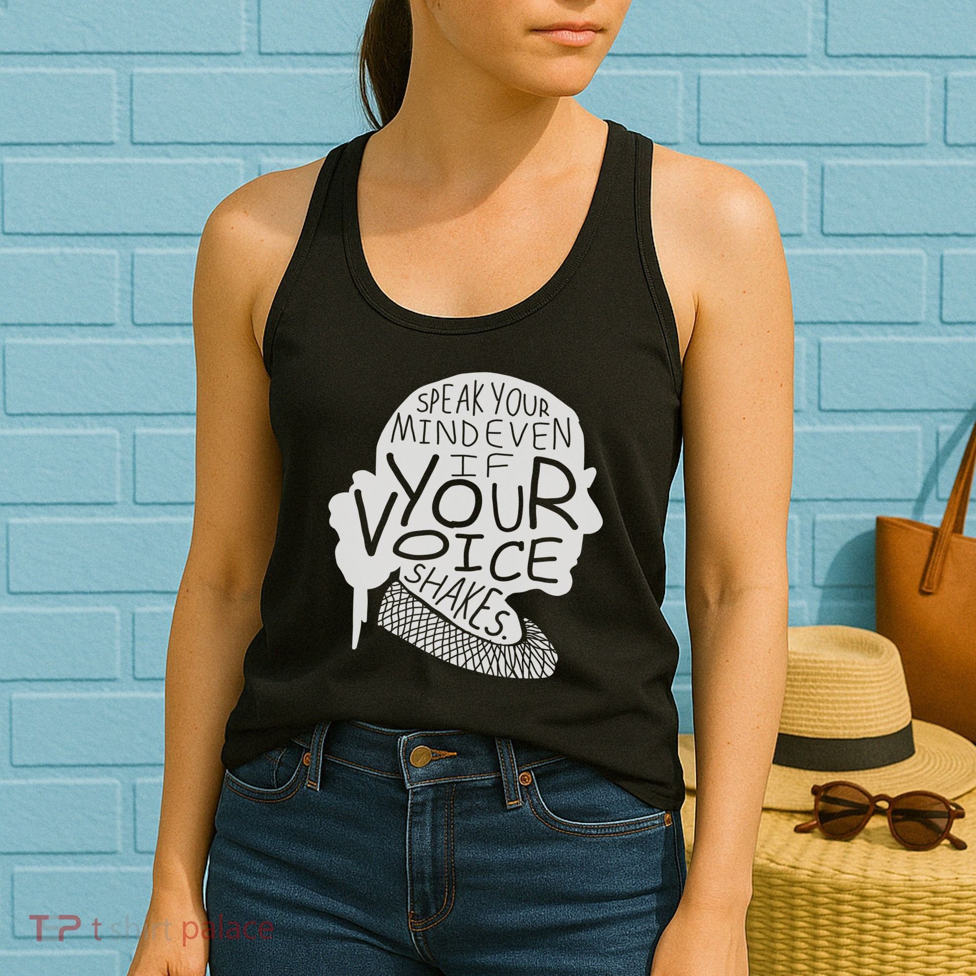 Speak Your Mind Even If Your Voice Shakes Women's Tank Top