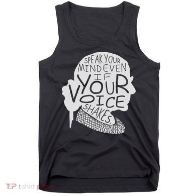 Speak Your Mind Even If Your Voice Shakes Tank Top