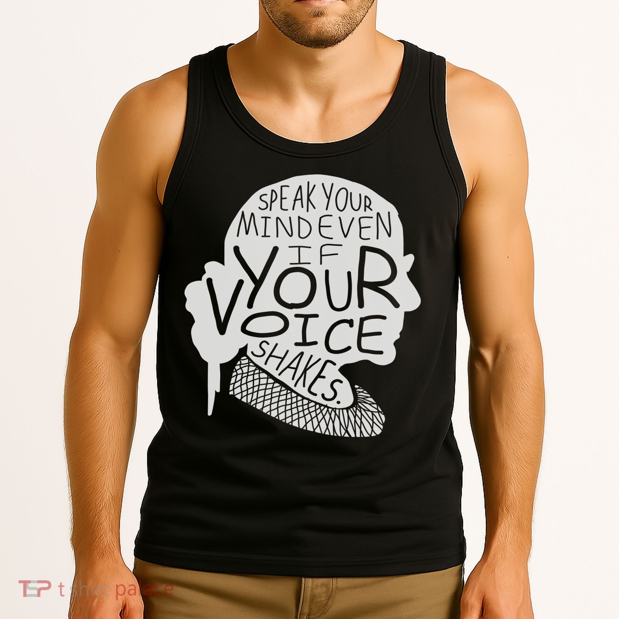 Speak Your Mind Even If Your Voice Shakes Tank Top