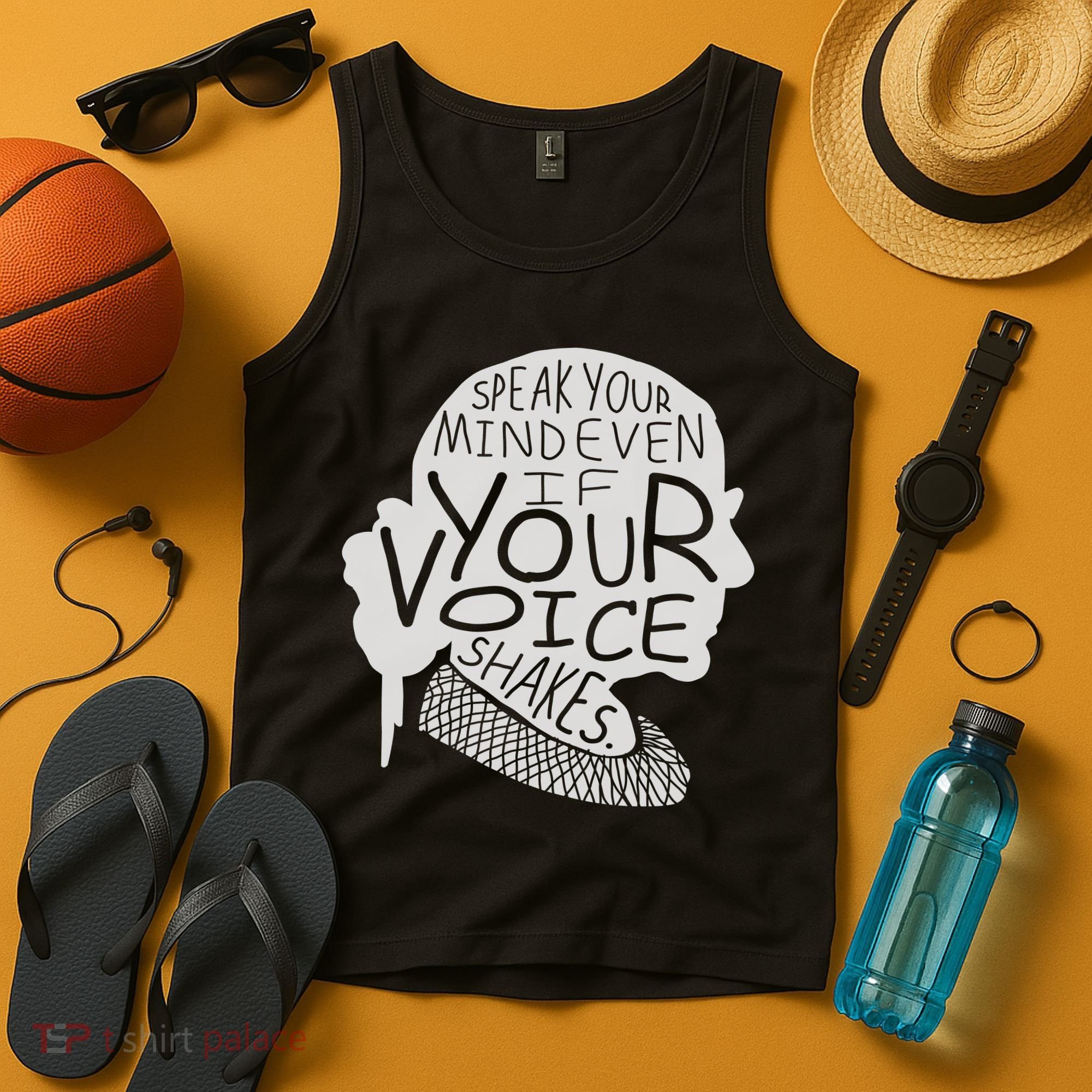 Speak Your Mind Even If Your Voice Shakes Tank Top