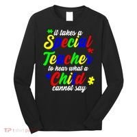Special Autism Teacher  Long Sleeve Shirt thumb 0