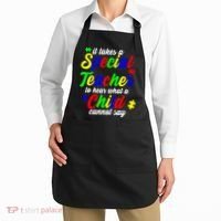 Special Autism Teacher  Apron thumb 2