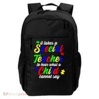 Special Autism Teacher  Backpack thumb 0