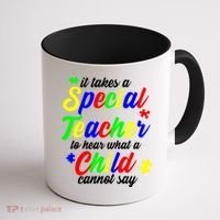 Special Autism Teacher  Coffee Mug thumb 1