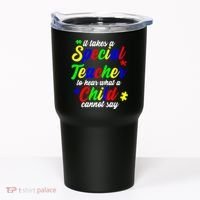 Special Autism Teacher  Tumbler thumb 0