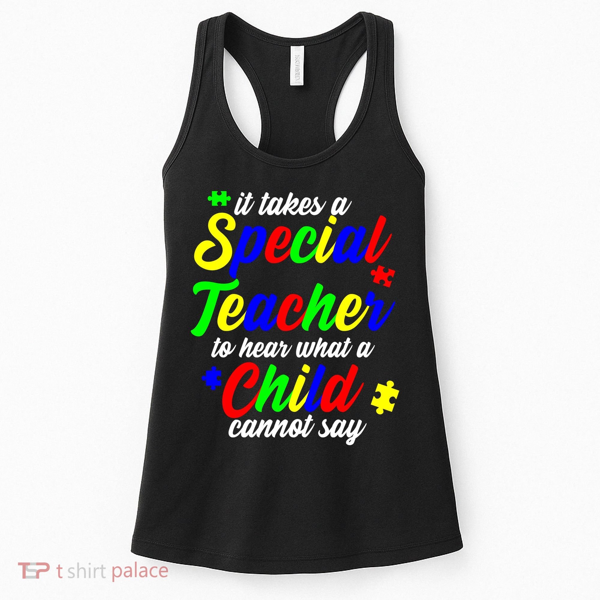 Special Autism Teacher  Women's Tank Top