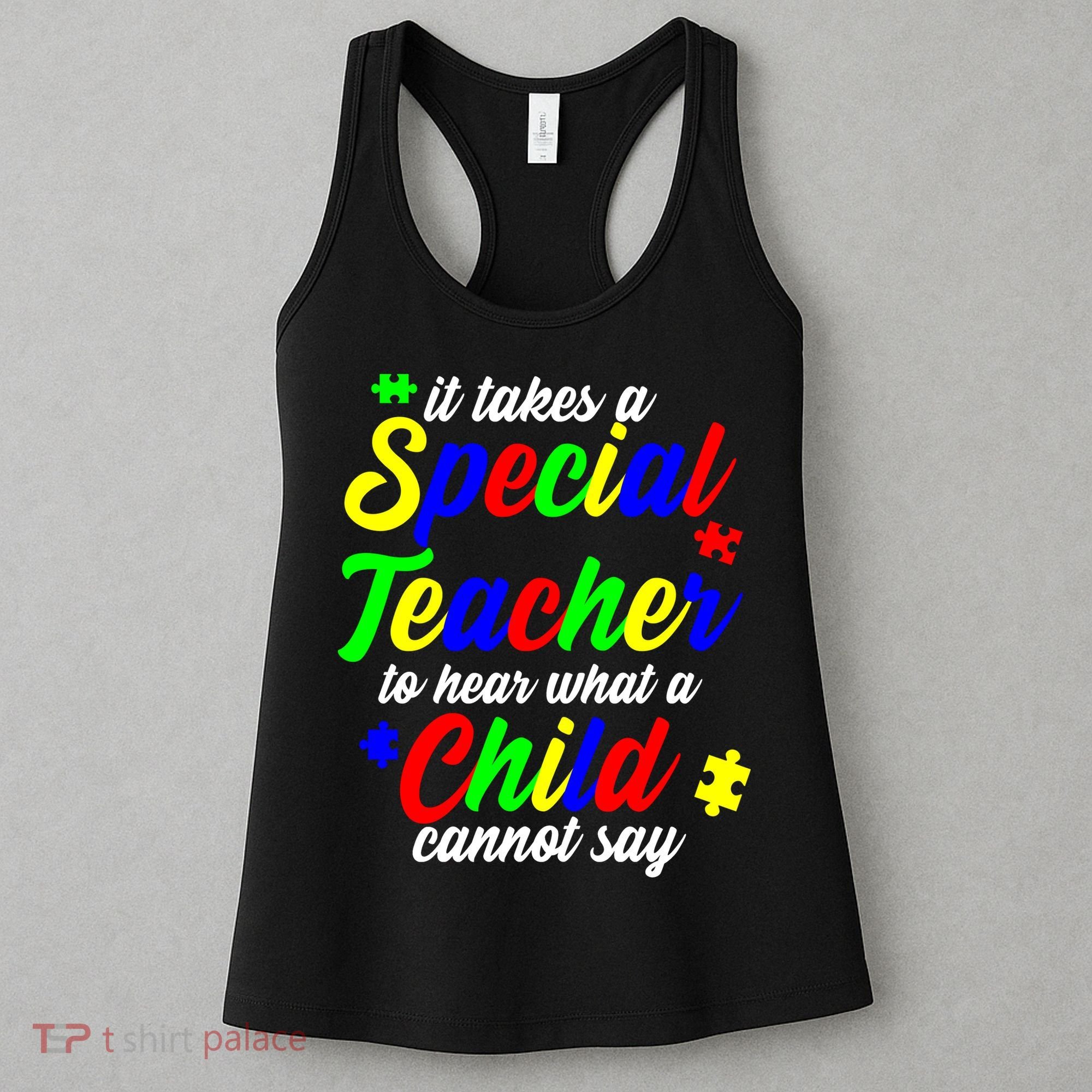 Special Autism Teacher  Women's Tank Top