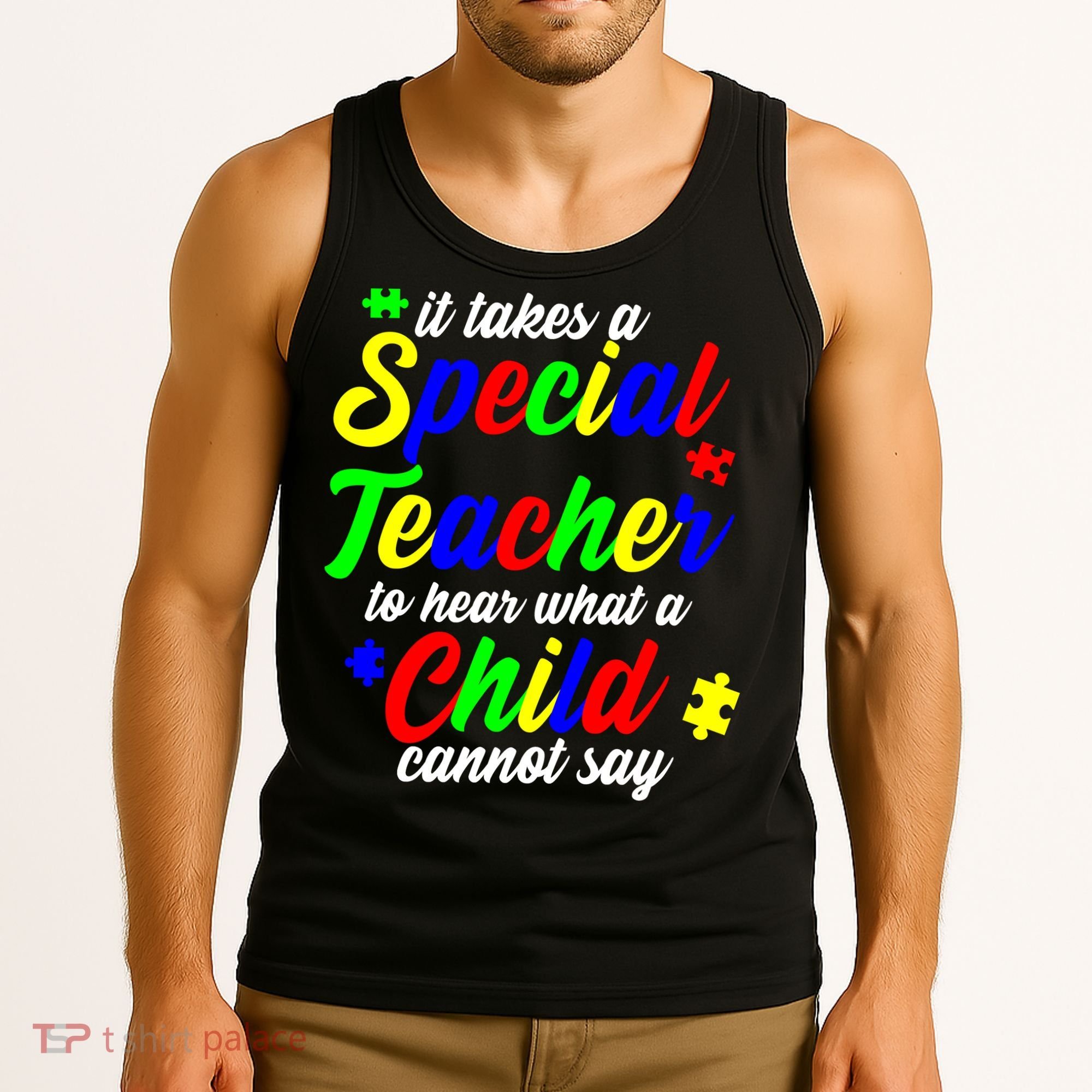Special Autism Teacher  Tank Top