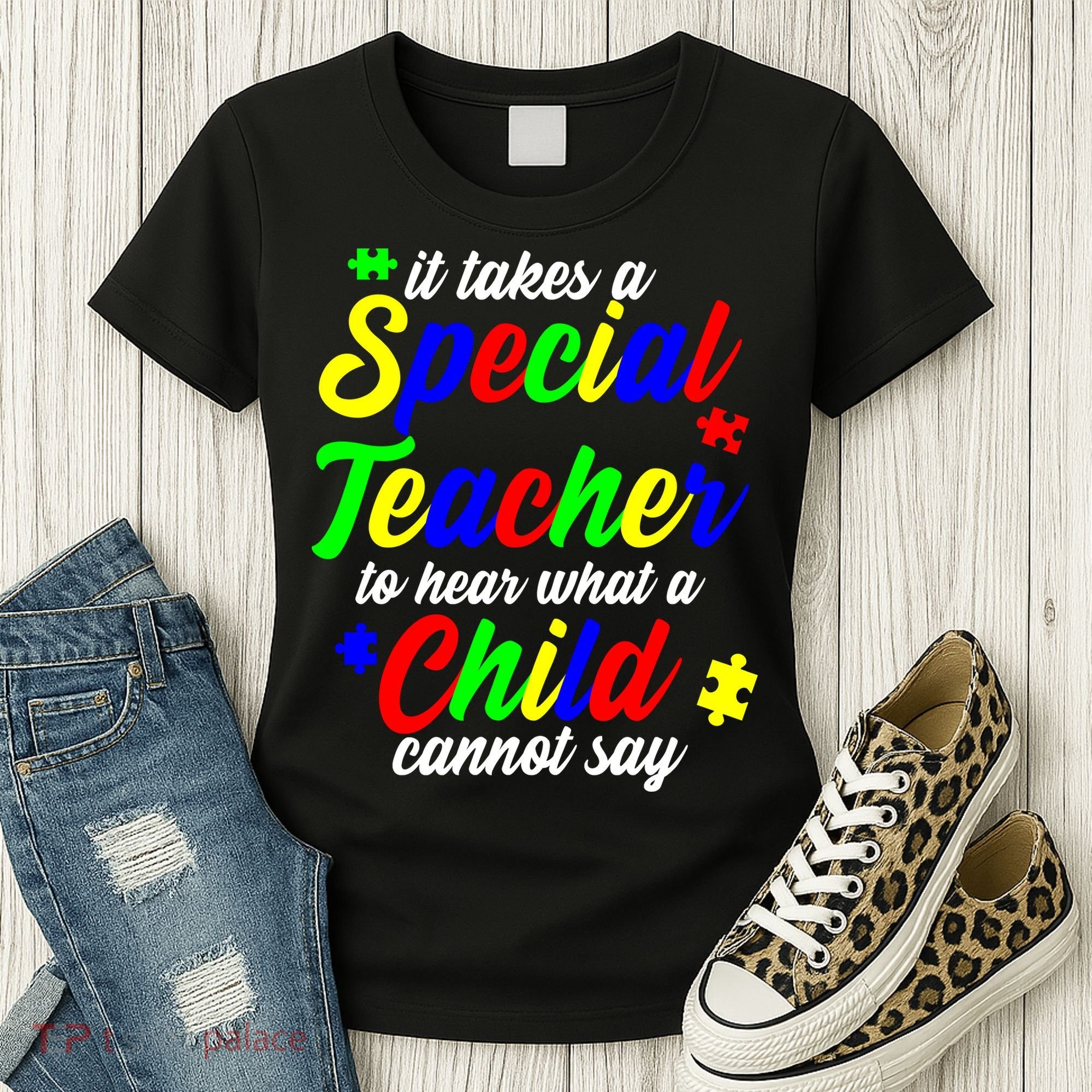 Special Autism Teacher  Women's T-Shirt